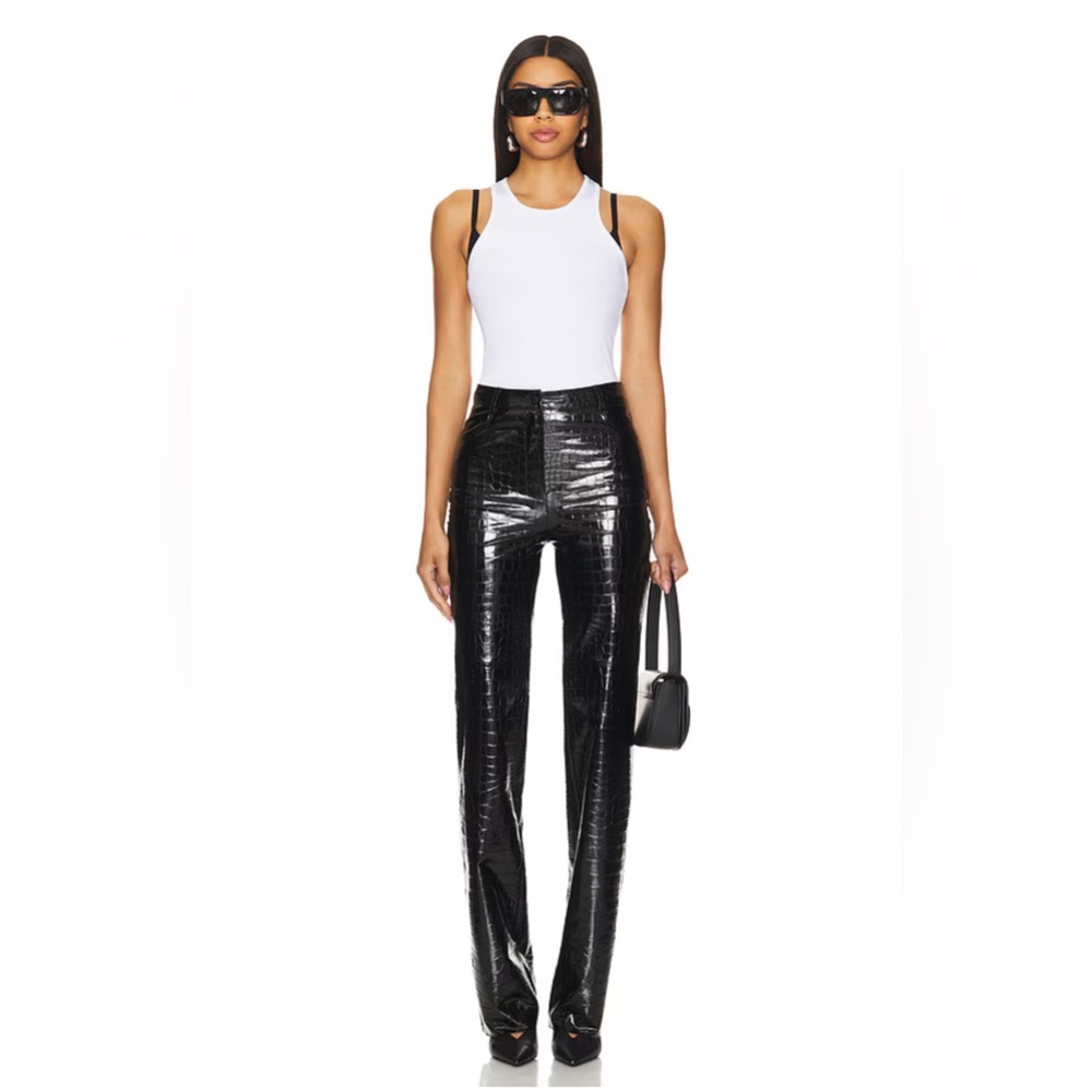 CULTNAKED Killa Trousers in Onyx Croc